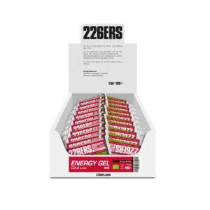 BOX 40 PEZZI - BIO ENERGY GEL 25gr - Cola 100mg Caffeina - Gel energetico
